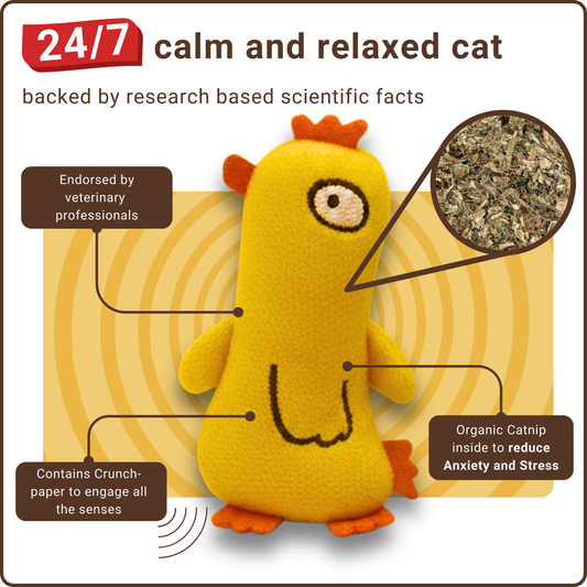 Cat Calming Catnip Plush Toy